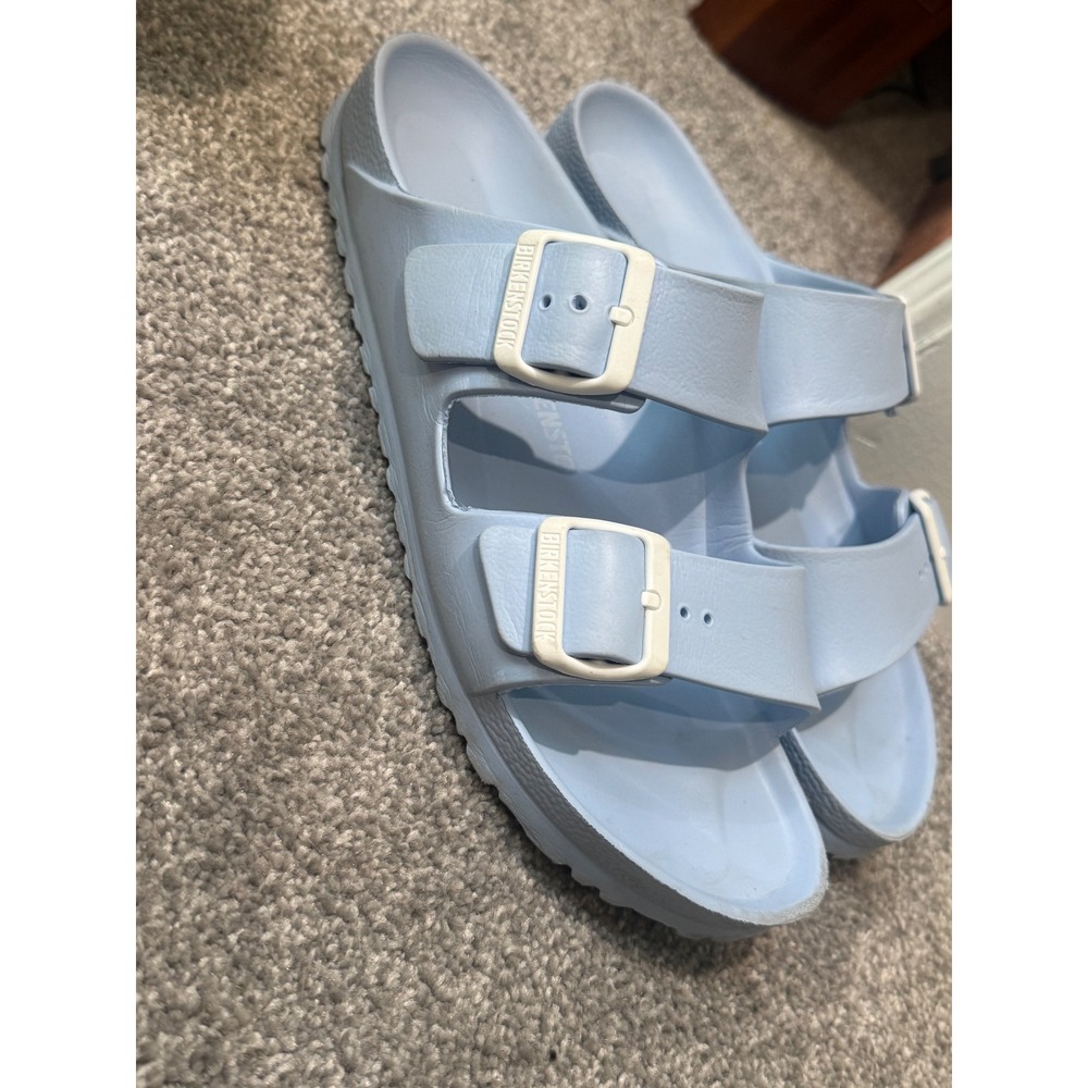 Birkenstock Arizona EVA Sandals Light Blue Waterproof Slides 40 L9 M7